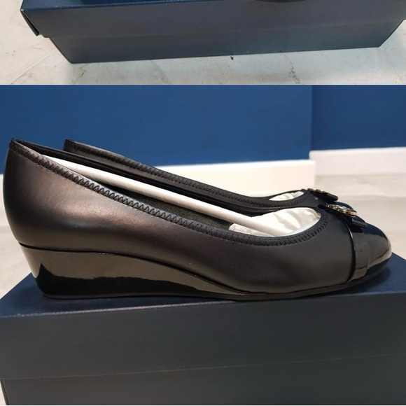 Authentic Cole Haan Logo slip on Wedge size 11B - Picture 6 of 9